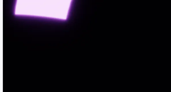 Blender render: Violet chrome sphere