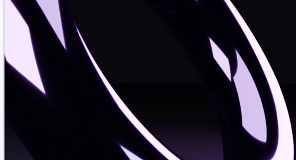 Blender render: Twisted violet ring